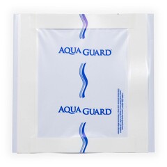 Tidi Products IV Site Barrier Protector AquaGuard Shower Sheet 7 X 7 Inch Square NonSterile, 5/PK