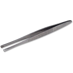 Acme TWeezers 3 Inch Length Stainless Steel NonSterile NonLocking Thumb Handle Straight Slanted Tips, 24/CS