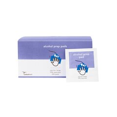 Cardinal Health Alcohol Prep Pad Cardinal Health 70% Strength Isopropyl Alcohol Individual Packet Large Sterile, 200/BX