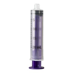 Vesco Medical Enteral / Oral Syringe Vesco&reg; 20 mL Enfit Tip Without Safety, 50/BX