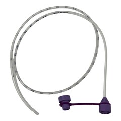 Vesco Medical Pediatric Nasogastric Feeding Tube with ENFit&reg; Connector 4 Fr. 24 Inch Tube Polyurethane Sterile, 40/CS