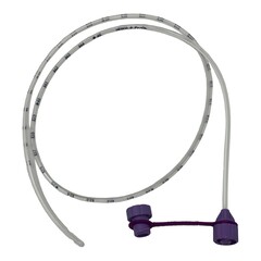 Vesco Medical Pediatric Nasogastric Feeding Tube with ENFit&reg; Connector 10 Fr. 24 Inch Tube Polyurethane Sterile, 40/CS