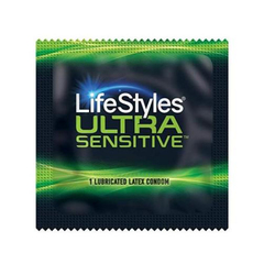 Sxwell USA Condom Lifestyles Ultra Sensitive Lubricated One Size Fits Most 1,008 per Case, 1 Case