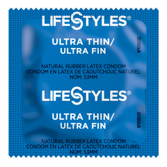 Sxwell USA Condom Lifestyles Ultra Thin Lubricated One Size Fits Most 1,008 per Case, 1 Case