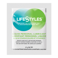 Sxwell USA Personal Lubricant Lifestyles 4.5 Gram Individual Packet, 1 Case