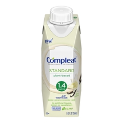 Nestle Healthcare Nutrition Oral Supplement / Tube Feeding Formula Compleat Standard 1.4 Cal Vanilla Flavor Ready to Use 8.45 oz. Carton, 1/EA