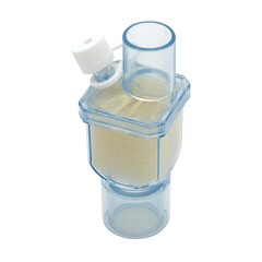 Sunset Healthcare Heat and Moisture Exchanger 31 mg H₂O/L @ VT 100 mL 0.4 cm H₂O @ 10 LPM, 1/EA