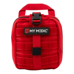 MyMedic MYFAK Pro First Aid Kit, Trauma & Medical Supplies for Survival - Red, 1/EA