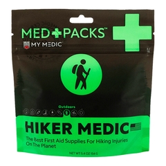 MyMedic Med Packs First Aid Kit for Hikers - Outdoor Injury Supplies in Portable Pouch, 1/EA