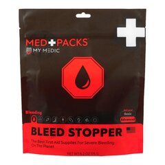 MyMedic Med Packs First Aid Kit to Stop Bleeding - Emergency Supplies in Portable Pouch, 1/EA