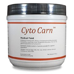 MON1109432EA - Solace Nutrition - Oral Supplement Cyto Carn Unflavored 150 Gram Jar Powder, 1/ EA