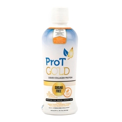 OP2 Labs Oral Supplement ProT Gold Orange Cr&egrave;me Flavor Liquid 30 oz. Bottle Protein