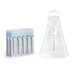 Coloplast Balloon Catheter Accessory Unit Peristeen Plus 15 Small Rectal Balloon Catheters, 1 Water Bag, 1/BX