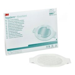 3M Transparent Film Dressing 3M Tegaderm 5-5/8 X 6-1/4 Inch Frame Style Delivery Oval Sterile