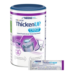 Nestle Healthcare Nutrition Food and Beverage Thickener Resource Thickenup Clear 4.4 oz. Canister Unflavored Powder IDDSI Level 0 Thin, 12 EA/CS