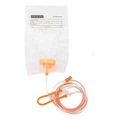 Zevex Screw Cap Set with ENFit&reg; Connector Infinity&reg; Orange&reg;, 1/EA
