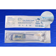 MON1044621EA - Cure Medical - Cure Pocket Cath® Urethral Catheter, 12 Fr. (M12ULC)
