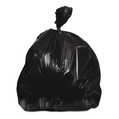 RJ Schinner Co Trash Bag Heritage 10 gal. Black LLDPE 0.35 mil 23 X 24 Inch Star Seal Bottom Dispenser Box, 500/CS