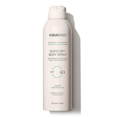 MDSolarSciences Sunscreen MDSolarSciences&reg; Quick Dry Body Spray SPF 40 Liquid 6 oz. Pump Bottle