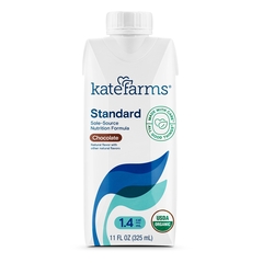 Kate Farms Oral Supplement Kate Farms Standard 1.4 Chocolate Flavor Liquid 11 oz. Carton, 12 EA/CS