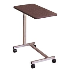 McKesson Overbed Table Non-Tilt Spring Assisted Lift 28-1/4 to 43-1/4 Inch Height Range