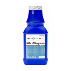Geri-Care Laxative Geri-Care Original Flavor Liquid 12 oz. 1200 mg Strength Magnesium Hydroxide, 12 per Case