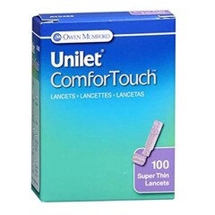 Owen Mumford Lancet for Lancing Device ComforTouch™ 30 Gauge Non-Safety Twist Off Cap Finger, 100/BX