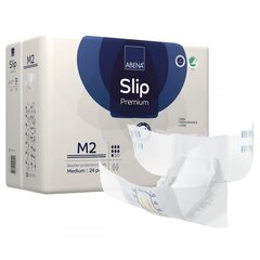 Abena Unisex Adult Incontinence Brief Abena Slip Premium M2 Medium Disposable Heavy Absorbency, 96 EA/CS