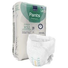 Abena Unisex Youth Absorbent Underwear Abena Premium Pants Junior XS2 Pull On with Tear Away Seams X-Small Disposable Moderate Absorbency, 90 EA/CS
