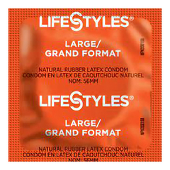 Sxwell USA Condom Lifestyles Lubricated Large 1,008 per Case, 1 Case