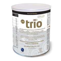 Vitaflo Pediatric Oral Supplement UCD trio Unflavored 400 Gram Can Powder Amino Acid Urea Cycle Disorder
