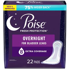 Kimberly-Clark Bladder Control Pad Poise&reg;; Fresh Protection™ 5.3 Inch Length Heavy Absorbency Sodium Polyacrylate Core One Size Fits Most
