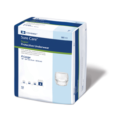 MON547559BG - Cardinal Health - Sure Care™ Super Protective Underwear - XL, 12/BG