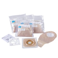 Convatec Ostomy Pouch Natura&reg; One-Piece System Mold to Fit 2-3/4 Inch Stoma Drainable, 5/BX