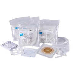 Convatec Ostomy Pouch Natura&reg; One-Piece System Trim To Fit 2-3/4 Inch Stoma Drainable, 5/BX