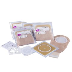 Convatec Ostomy Pouch Natura&reg; One-Piece System Trim To Fit Drainable, 5/BX