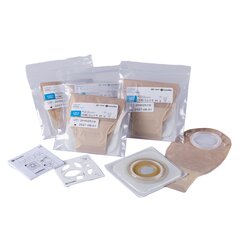 Convatec Ostomy Pouch Natura&reg; One-Piece System Mold to Fit 2-3/4 Inch Stoma Drainable, 5/BX