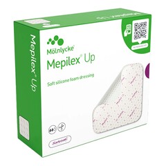 Molnlycke Healthcare Foam Dressing Mepilex&reg; Up 8 X 8 Inch Without Border Without Film Backing Silicone Adhesive Square Sterile, 30/CS