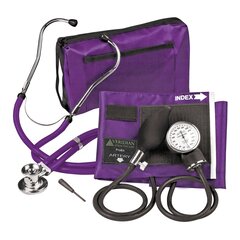 Veridian Healthcare LLC Reusable Aneroid / Stethoscope Set Veridian 27.9 to 41.6 cm Adult Cuff Dual Head General Exam Stethoscope