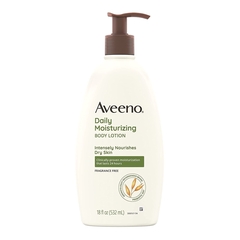 Johnson & Johnson Hand and Body Moisturizer Aveeno&reg; Daily Moisturizing 18 oz. Pump Bottle Unscented Lotion
