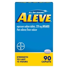 Bayer Pain Relief Aleve&reg; 220 mg Strength Naproxen Sodium Capsule