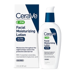 L'Oreal Facial Moisturizer CeraVe&reg; PM 3 oz. Pump Bottle Unscented Lotion