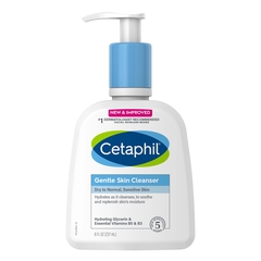 Galderma Laboratories Facial Cleanser Cetaphil&reg; Gentle Skin Cleanser Lotion 8 oz. Pump Bottle Unscented