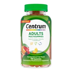 Glaxo Smith Kline Multivitamin Supplement Centrum&reg; Gummy 110 per Bottle Fruit Flavor