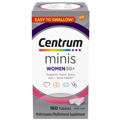 Glaxo Smith Kline Multivitamin Supplement Centrum&reg; Women 50+ Tablet 160 per Bottle