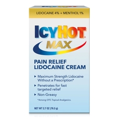 Sanofi Pasteur Topical Pain Relief Icy Hot&reg; Lidocaine Cream 2.7 oz.