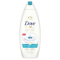 Unilever Antibacterial Body Wash Dove&reg; Care and Protect Liquid 22 oz. Bottle Scented