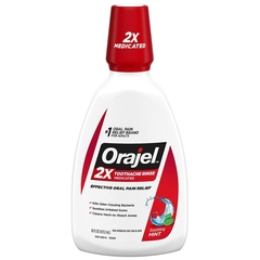 Orajel Oral Pain Relief Orajel® Liquid 16 oz. - Church & Dwight ...