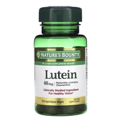 US Nutrition Dietary Supplement Nature's Bounty&reg; Lutein 40 mg Strength Softgel 30 per Bottle