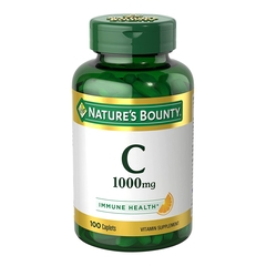 US Nutrition Vitamin C Supplement Nature's Bounty&reg; 1,000 mg Strength Capsule 100 per Bottle